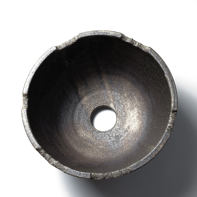 ZEN Bowl type 8号 黒南蛮 D